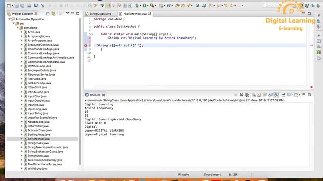 36 Java Split String | Online Training Download app from below link смотреть онлайн