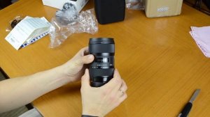 Посылка, Объектив Sigma 18-35 mm f/1.8 DC HSM