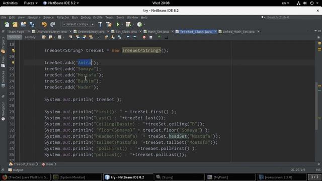 Java Collection - TreeSet смотреть онлайн
