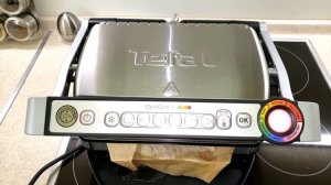 РЫБА НА ГРИЛЕ ТЕФАЛЬ Tefal optigrill GC716D12  Стейк рыбы на Электрогриль Miss Beauty Mama