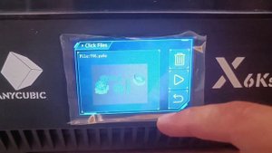 Обзор на фотополимерный 3D принтер ANYCUBIC x 6Ks, Первая печать