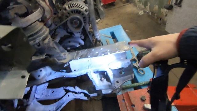 ?Вытяжка лонжерона Honda Civic ? купили кривой подрамник?