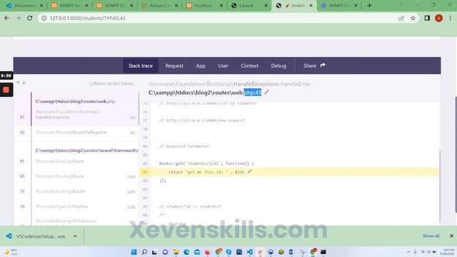 Lecture 9: Laravel Route Parameters: Required or Optional