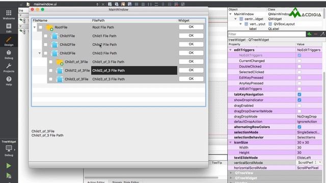 QTreeWidget (Part 3) | Properties Of QTreeWidget | (Qt C++ Tutorial #28)