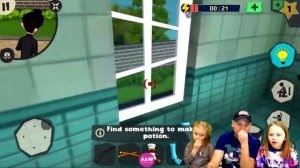 Босс влюбился в Лестера ? Обновление в Scary Robber игре про Воришек! Подсыпали зелье Боссу!