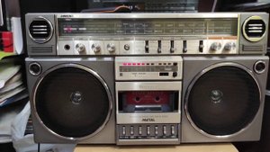 National RX-5160 после чистки и ремонта. Repair and recovery radio cassette National RX-5160