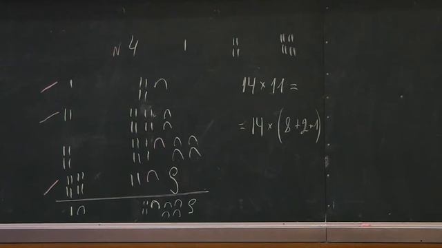 Системы счисления. Древнеегипетское умножение