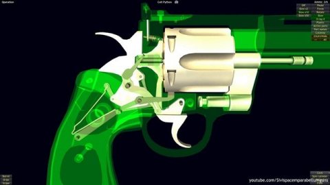 How a Colt Python works