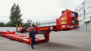 Полуприцеп с отстегивающимся гусаком серии Front. Г/п 31т.