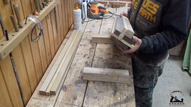 Огромная разделочная доска с рисунком кольчуги . смотреть онлайн