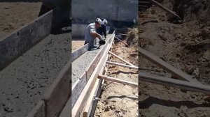 Как заливать бетон? Бетонанасос 36м.