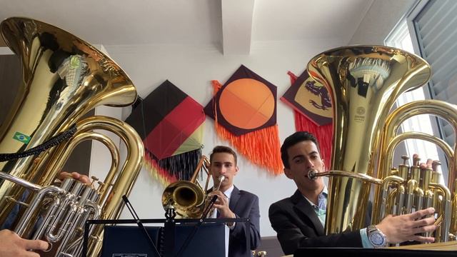 CCB HINO 166 "A GRAÇA INEFÁVEL DE DEUS " TROMBONE & TUBAS FIRMES смотреть онлайн