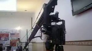 SKYCAM pro JIB 37 feet  TRIANGLE for DV / DSR Camera Video jimmy JIB crane.AVI