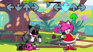 FNF Sonic.Exe 2.0/3.0 vs Bluey, Bingo & Mackenzie Sings Bluey Can Can | Smile Song FNF Mods