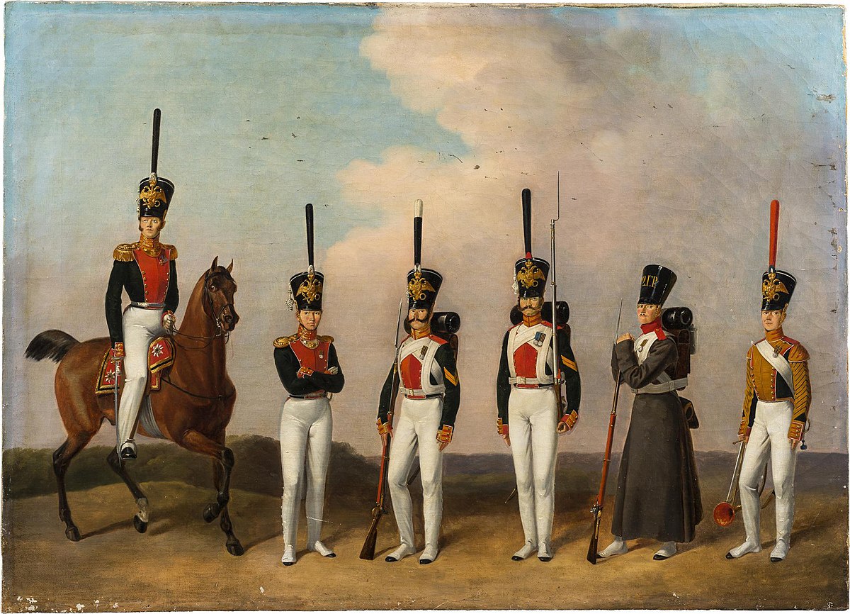 Преображенский полк лейб гвардии 1825