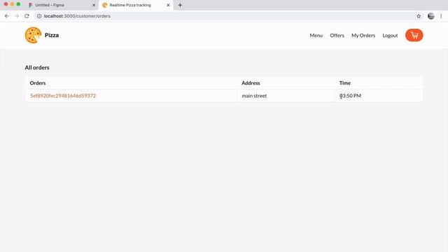 Realtime pizza order tracker app using NodeJs, Express and Mongo DB in 2020 in Hindi. Introduction