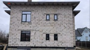 Теперь ВСЕ хотят ТАКОЙ фасад дома | РЕАЛИЗАЦИЯ дизайна фасада двухэтажного дома в стиле ЛОФТ