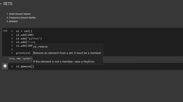 Sets in Python - Python Certification Program