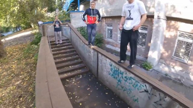 ЧУТЬ НЕ УПАЛ | ПАРКУР ЖИВ | ПЕРМЬ #2 смотреть онлайн