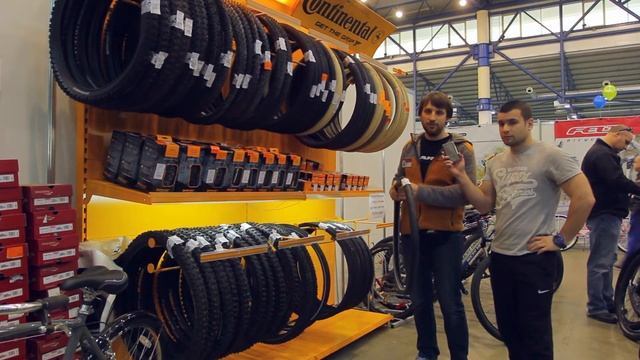 Велосипедные покрышки Continental. Bike Expo 2015. смотреть онлайн