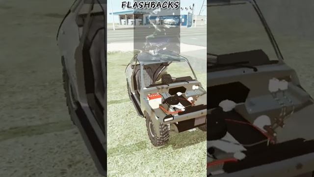 FLASHBACKS...|ВАЗ краш тест симулятор 2|VAZ Crash Test Simulator 2|Toyota RAF 4|