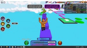 Reaching 100 Stages in Roblox Mega Fun Obby!