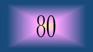 Numbers 1 to 100 in 100 Fonts