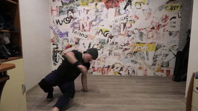 Брейк данс.Топ рок футворк спонтанный танец. смотреть онлайн