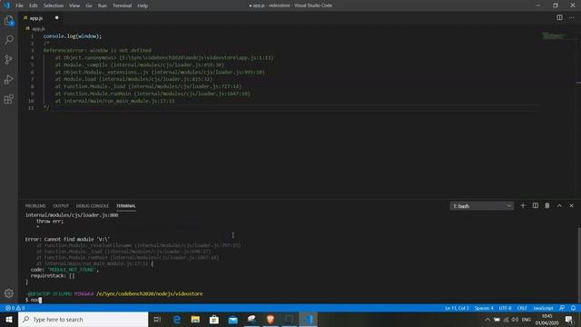 Chaniging your shell in VS Code on Windows to Bash shell смотреть онлайн