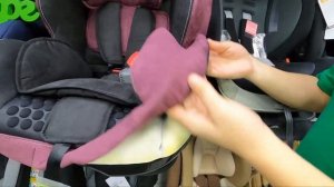 ????Как снять чехол с детского автокресла????