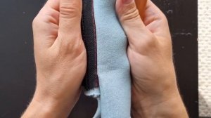 Прорезной карман с листочкой + молния! Теперь не страшно.