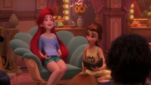 Vanellope Meets Disney Princess | Wreck-It Ralph 2: Ralph Breaks the Internet (2018) Indonesian смотреть онлайн