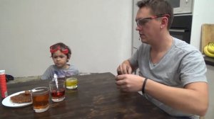 Эксперимент #1 химическая реакция, детский эксперимент. Опыты для детей.