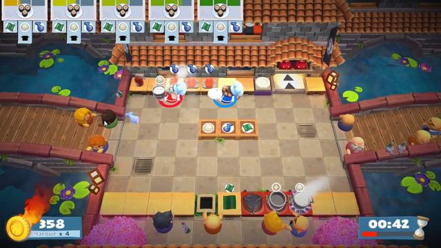 Играем с Другом в OverCooked. Прохождение игры Overcooked на Steam смотреть онлайн