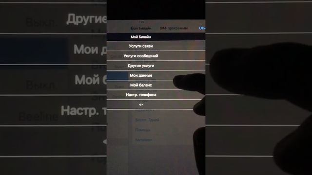 Как проверить баланс на iPad