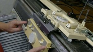 Вязание резинки на 5 классе Brother