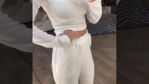 Трикотажный брючный костюм с топом Modnica shop