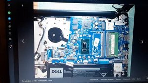 DELL Inspirion 15 5000 (P75F) не включается, нет индикации. Ремонт.