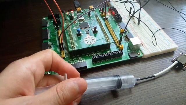 Датчик разности давления и STM32 смотреть онлайн