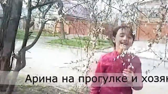 Ариночка. Короткий ролик, короткий монтаж. Бегущая строка. смотреть онлайн