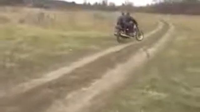 Внезапно супер мега байк дал откоссмотреть всем