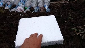 Применение пластиковых бутылок на огороде.