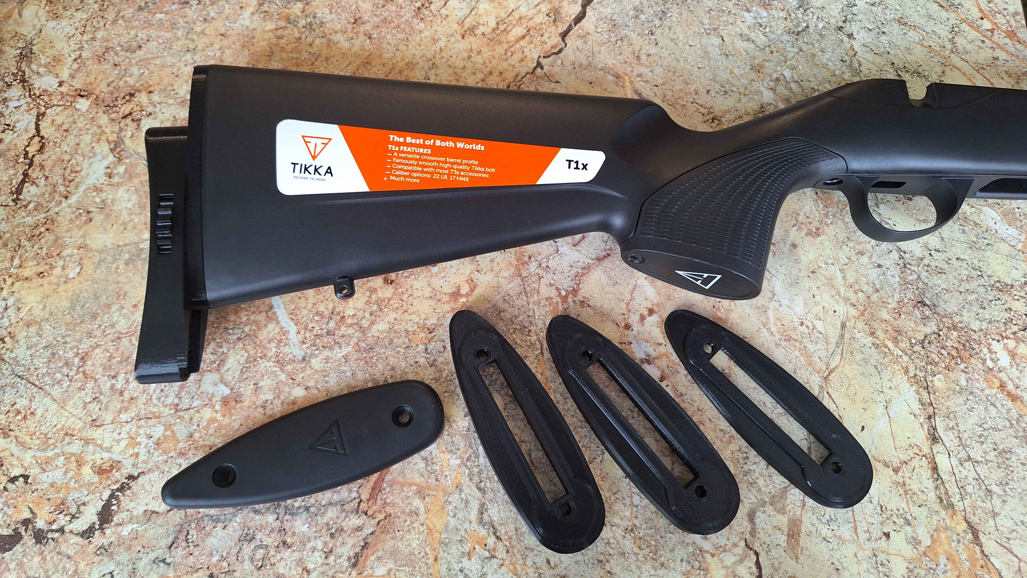 Tikka T1 регулируемый затыльник смотреть онлайн