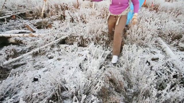 Поход на коньках по замерзшим рекам и озёрам! 50км драйва!! смотреть онлайн