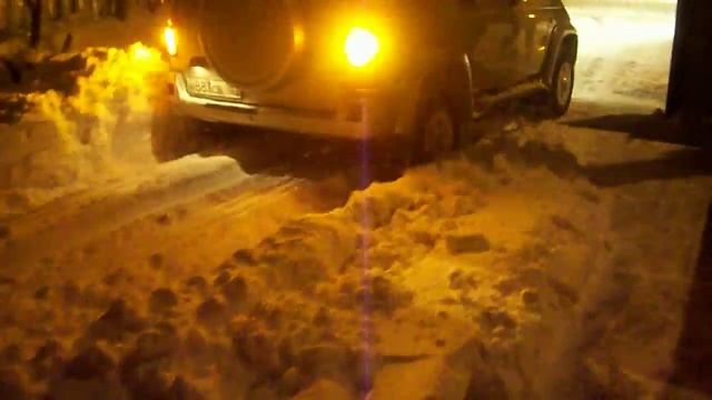 Уаз Патриот Дизель Зачем чистить снег! смотреть онлайн