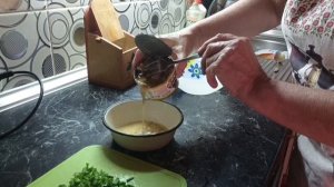 Белорусская смаженка на быструю руку с рыбной консервой