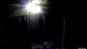 Освещение в палатке. Светло как днем