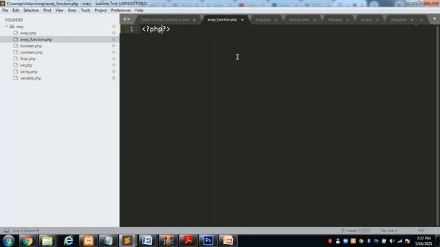 php array functions | array merge