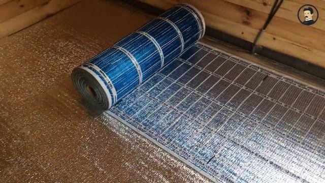 МОНТАЖ СЕКЦИОННОГО ТЕПЛОГО ПОЛА ИЗ УГЛЕВОЛОКНА