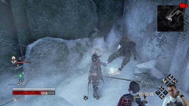Code Vein ➤ Прохождение #12 ➤ Область P 9 гора Замерших душ